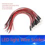 Garosa 10pcs 12v 3mm Diode Ampoule LED diode électroluminescente LED câblé multicolore câble de lumière LED à économie d'énergie