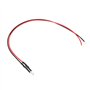 Garosa 10pcs 12v 3mm Diode Ampoule LED diode électroluminescente LED câblé multicolore câble de lumière LED à économie d'énergie