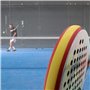 EBBOM Protecteur de Raquette de Padel Léger avec Drapeau Espagnol - Inclut Un Nettoyant pour Raquette - Haute Protection Toutes 