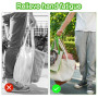AABDTYYD 2 Pièces Dispositif de Levage,Courses en Plastique, Support de sac D'épicerie,Confortable Porte Sac D'épicerie pour Hom