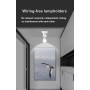 QIACHIP Lampe à télécommande sans fil Douille E27 Base d'ampoule, kit d'interrupteur sans fil 433 mhz avec on/off, Support Ampou
