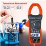 BTMETER Multimètre Numérique à Pinces BT-570S-APP avec Bluetooth, 6000 Comptes TRMS, Pinces Ampèremètre Automatique Mesure Volt,