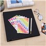 Minlna Album photo en lin avec film de protection - Livre souvenirs - Album de scrapbooking - 40 pages pour 120 photos - 27,9 x 