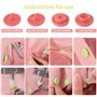 Lot de 360 boutons pression T5 en résine avec pinces à pression en résine DIY 24 couleurs 12 mm