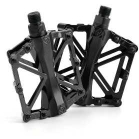 PIQIUQIU Pédale de vélo Pédales de vélo en Aluminium Cyclisme/Montagne de Route VTT/BMX Pédale de vélo avec pédales à Super roul