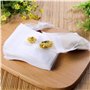 Lot de 200 sachets à thé avec cordon de serrage - En tissu non tissé - Pour feuilles de thé en vrac, parfumés, épices, vanille, 