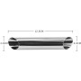 Cannoli Set de 12 Tubes Cannoli Moules/Tubes Plat de Cuisson en Corne en Acier Inoxydable