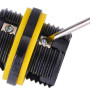 UPOOS Boîte de Jonction Étanche IP68 Connecteur de Câble Extérieur en 4 Pôles pour Câble Ø 5-12mm Coupleur de Manchon Externe Bo