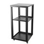 CDZHLTG Rack de Serveur à Cadre Ouvert 20U Support de Serveur pour Serveurs et équipements Audiovisuels