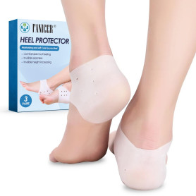 3 Paires Protège talons en Silicone