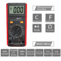 CAMWAY LCR Mètre Capacitance Inductance Testeur de Résistance de Mesure Mètre Autodécharge avec Écran LCD Mesurage Hors Plage