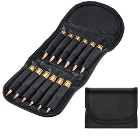 ACEXIER 12 Rond Pliable Porte-munitions Ceinture Sac Pistolet Porte-Balle Fusil de Chasse Balle Porte-Cartouche rembourré Suppor