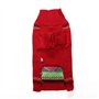 KINGBOO Pull de Noël tricoté pour animal domestique avec nez rouge et renne - Taille L