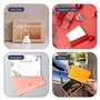 60 Pièces Mini Enveloppes Colorées Enveloppe Cartes Cadeaux Petite Enveloppe avec Fermeture Coeur Enveloppe Kraft pour Lnvitatio