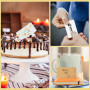 THATSRAD 200 PCS Cartes et Papier Cartonné Carte de Visite Couleur Carte en Papier Kraft Carte Vierge de Carte Postale Carte Vie