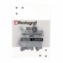 BIAREN Lot de 2 plaquettes de pédale de frein et d'embrayage en caoutchouc pour Renault Clio Megane Kangoo Laguna Modus Espace T