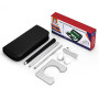 Ensemble de mini équipement de golf portable avec balle de putter amovible pour intérieur/extérieur