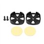 Qiilu 12 V 500 W Haut-Parleur de Voiture Audio, Mini Haut-Parleur de Voiture Noir Tweeter Audio 200mm 98dB Haut-Parleur Haut-Par