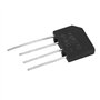 Pont de diode 1000V 2A d'avance de Pont de redresseur de Pont KBP210 Plat pour Le Circuit électronique(10 pièces)