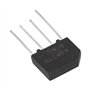 Pont de diode 1000V 2A d'avance de Pont de redresseur de Pont KBP210 Plat pour Le Circuit électronique(10 pièces)
