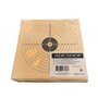 Lot de 100 cibles 14 x 14 cm en carton 300 g/m² - Couleur Sépia Compétition - Espace Pointage et Joueur - Pour Airsoft, Air Comp