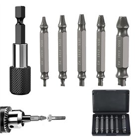 NAROSEBE 6 Pcs Extracteur de Vis Cassée