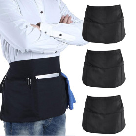NAROSEBE 3 Pcs Demi Tablier avec Poche