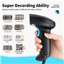 JIAN BOLAND U1 Lecteur de codes-barres CCD filaire USB 1D Prend en charge les scanners de codes-barres pour magasin, supermarché
