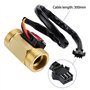 Kyrio 2PCS G3 / 4 "Commutateur de capteur à Effet Hall de débit d'eau Débitmètre Capteur de capteur de Compteur de Liquide 1-30L