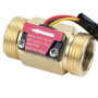 Kyrio 2PCS G3 / 4 "Commutateur de capteur à Effet Hall de débit d'eau Débitmètre Capteur de capteur de Compteur de Liquide 1-30L