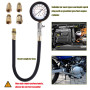 WiMas Moteurs Testeur de compression, Automotive Coffret testeur de Compression, Moteur Essence Outil de Diagnostic de Manomètre