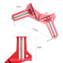 Serre Joint Angle Droit Etau D'Angle Reglable à Bois Ensemble Pour Cadre Multi P