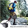 Gtwinsone Sac à Bouteilles en Feutre Sac Porte Bouteille Vin 1.5l avec 6 Compartiments + Poignée Sac de Rangement en Feutre Lava