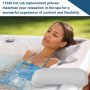 77228 1411501 Lot de 3 oreillers de rechange pour appuie-tête de la collection Hot Spring Highlife (2014 - maintenant) compatibl