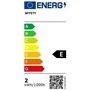 WIYETY Éclairage de secours à LED: éclairage de secours à LED avec 4 pictogrammes de sortie de secours, éclairage de secours pou