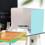 WIYETY Lot de 5 séparateurs de bureau : brise-vue portable en papier pliable séparateur de bureau portable séparateur de bureau 