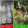WIYETY Lampe solaire en forme d'arrosoir : lampes solaires pour extérieur, jardin, féerique, lumières décoratives de conte de fé
