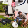 WANDGU Table de camping portable en aluminium - Table de camping ultra légère avec sac de transport - Petite table de pique-niqu