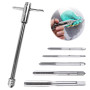 SPORWAY Kit de Taraudage et Filetage Professionnel : 5 Pièces M3-M8