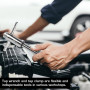 SPORWAY Kit de Taraudage et Filetage Professionnel : 5 Pièces M3-M8, Tarauds Coniques et Filières en Acier Haute Résistance, Clé