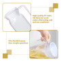 WANDGU 2 Stück 1.1L Pichet d'Eau avec Couvercle avec Poignée: Carafe à Eau Transparente Pichet À Jus, Carafe Eau Pichet à Eau Pl