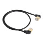 SinLoon Câble Ethernet RJ45 Cat8, 90 degrés mâle vers mâle, câble réseau haut débit Cat8, 40 Gbit/s 2000 MHz SFTP pour routeur, 