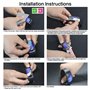 Youniker Lot de 6 films de protection d'écran pour montre connectée Garmin Vivoactive 4 GPS - Transparents - Anti-rayures - Anti