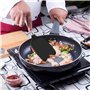 Diompirux Lot de 2 Sans BPA Spatules Silicone de cuisine, 220℃ Résistant à la Chaleur Grattoir Flexible et Antiadhésif, Ustensil