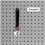 Gentpovth 6"/150mm Clé à Molette et Pince Multiprise 2 en 1, Avec Manche Confortable Antidérapant, Ouverture 20 mm, corps en aci