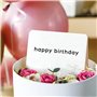Diompirux 50x Blanc Enveloppes+ 50x Feuilles Cartes Vierges, Cartes en Papier Kraft, Ivory papier décoratif, Haute qualité papie