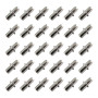 Lot de 30 support d'étagère 5 mm en nickel plaqué – Support d'étagère – Support de planche – Supports de plancher