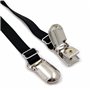 OFKPO 1 Paire Antidérapante Clips, Soutien-Chemise Verrouillage Pince à Chemise Antidérapant et Anti-Ride Bretelle pour Homme et