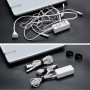 Lot de 100 attaches de câble réutilisables réglables de qualité supérieure pour l'organisation des câbles, attaches Velcro polyv