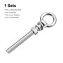 sourcing map Levage Œil Boulon, 1 Ensemble M16x150mm Œil Boulon avec Écrou Rondelle 304 Inox Acier Épaulement Levage Anneau Œil 